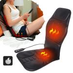 PU Material Shiatsu Massage Chair Pad , Shiatsu Massage Seat Cushion Double