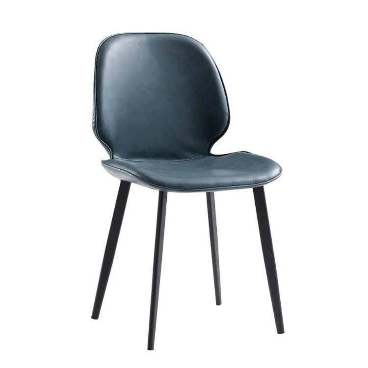 20.4 Inch Modern Leisure Chair Anti Scratch Leather Dining Chair