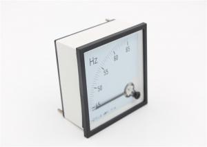 China 96*96mm Series Analog Panel Meter Frequency Meter AC 45-65Hz Moving Iron Type on sale