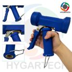 Brass Industrial Washdown Blue Washing Gun Polymer House For Hot Water Use