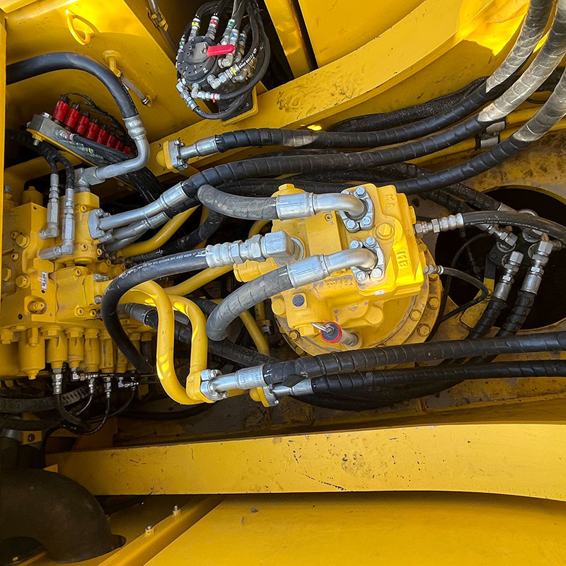 PC350-7 Used Komatsu Excavators 184kw 1.4m3 Capacity Bucket Original Version