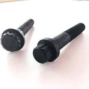 Wholesale M14 Grade 12.9 UNF Half Thread Hex Flange Bolts Non Serrated 12 Ponits from china suppliers