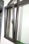 Customized Glazing Bottom Hung Casement Windows Powder Coating