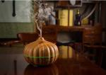 500ml Portable Ultrasonic Essential Oil Aroma Diffuser Pumpkin Shape Air Aroma