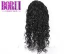 Natural Wave Full Lace Human Wigs Hairline Brazilian Swiss Lace Soft Smooth