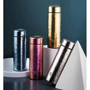 Wholesale Travel Ready Premium Titanium Hydro Flask Lightweight Leakproof 500ml Capacity Titanium Insulated Water Bottle Ideal For Camping Hiking Featherlight from china suppliers