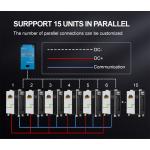 20kw 10kw 5kwh Lifepo4 Solar Energy Storage Cabinet With Inverter And BMS