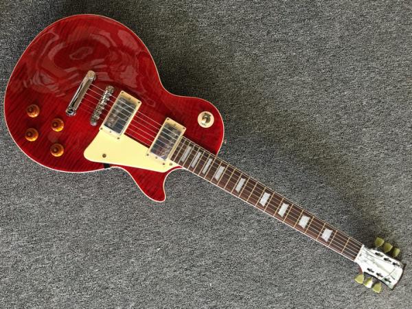 Wholesale lp Custom Shop red color Electric Guitar rosewood Fretboard China