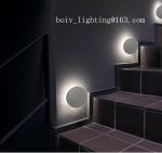 Wall Lamp A Wide Variety Aluminum White Gray Wall Light Round