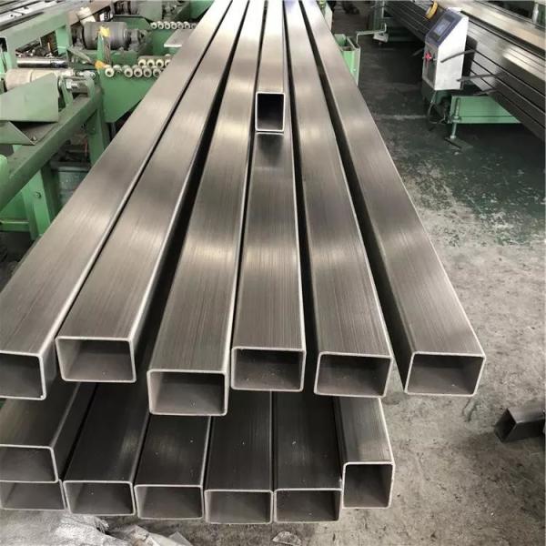 304 304L Hairline Finish Welded Stainless Steel Tube For Handrail Balustrade