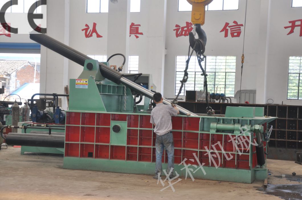 Ce SGS Safe Scrap Metal Baler for Iron/Aluminum/Copper