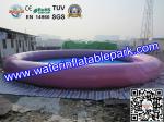 Purple Above Ground Inflatable Swimming Pool Toys 0.9mm PVC Tarpaulin