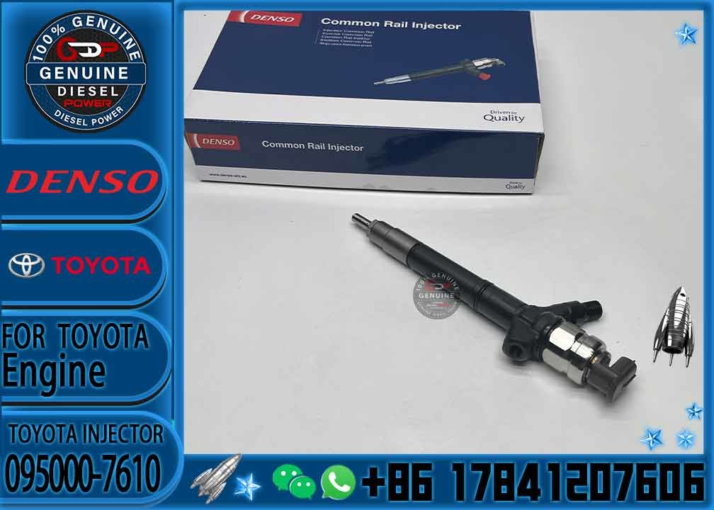 NEW Diesel Fuel Injector Parts 095000-7610 095000 7610 23670-0R160 23670-0R110 Engine Fuel Injector 0950007610 for Toyot
