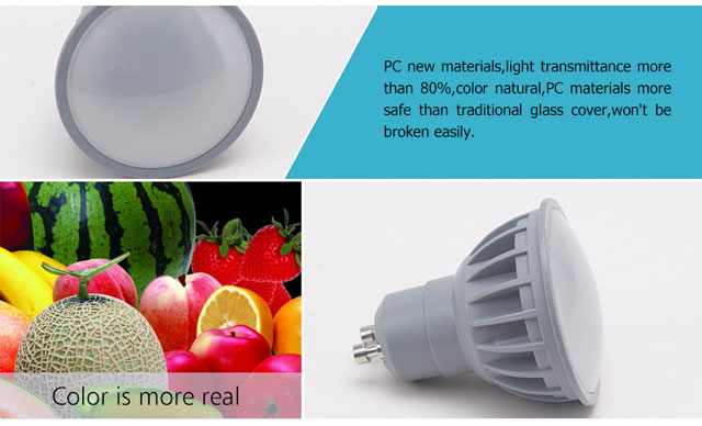 High bright 5w GU10 spot light manufacture