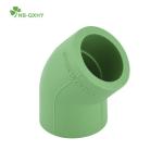 20mm to 110mm PPR Plastic Pipe Fittings for Plastic Manufacturers Plumbing