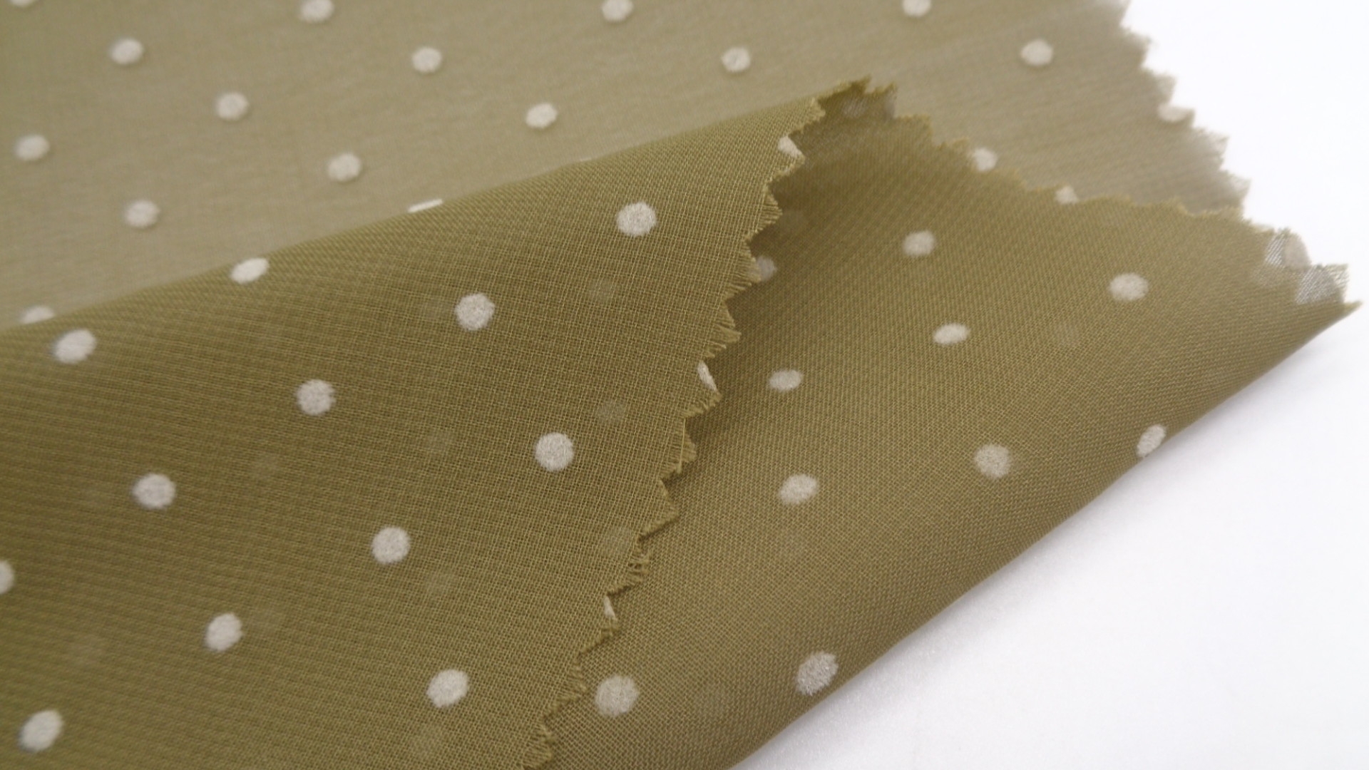 100% Polyester Cut Flower Dot Plush Chiffon Clothing Fabric 62G 75DX75D