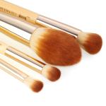 Jessup 10 Piece Makeup Brush Set Eco Friendly Bamboo Handle