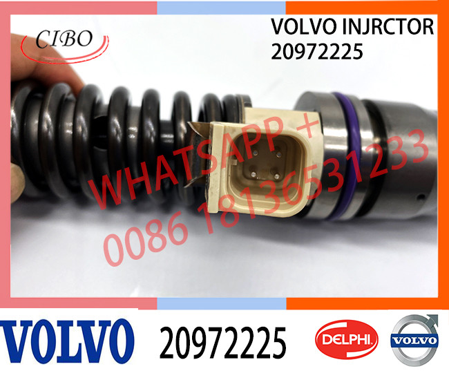 Fuel Injector 21371672, 21340611,20972225, 20584345, Common Rail Injector 21340611 for VOL D13A D13D engine EC480