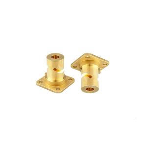 Wholesale Custom OEM CNC Brass Parts Brass Flange Bushing Powder Coating from china suppliers