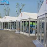 Glass Door Outdoor Marquee Tent Rentals Usage for Commercial Showroom