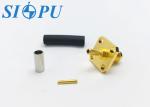SMA Female RF Coax Connectors Flange Mounted for Rg 316/U Cable