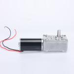 Faradyi Custom 12v Motor 24v Dc Gear Motor 46mm Worm Gear Box Vertical Reverse