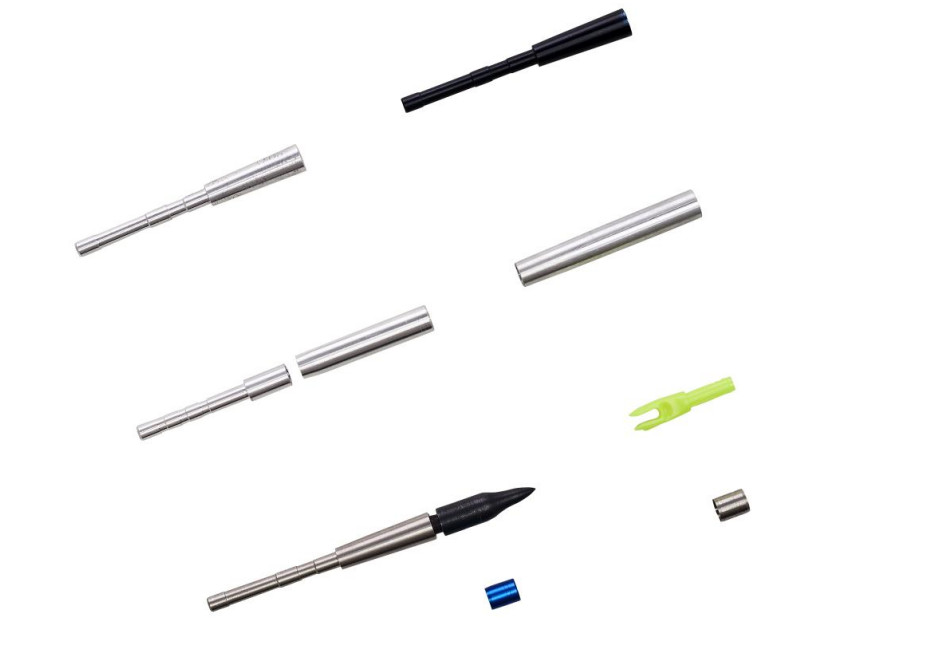 Factory Target Arrows .165"(4mm) Straightness. 001"-.003 Diameter Spine 400/450/500/550/600/700