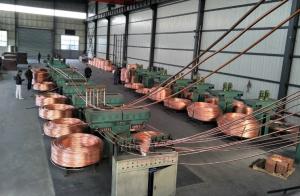 Wholesale Auto Upward Continuous Casting Machine Copper Brass Aluminum Tube Billet Wire from china suppliers