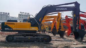 Wholesale Korea Brand 1.44 M³ Bucket Capacity Used Hyundai 305 Excavators 30 T Mining Digger Machine from china suppliers