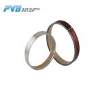 Brown PTFE Sleeve Bearing Self Lubricating Metal Polymer Bushing