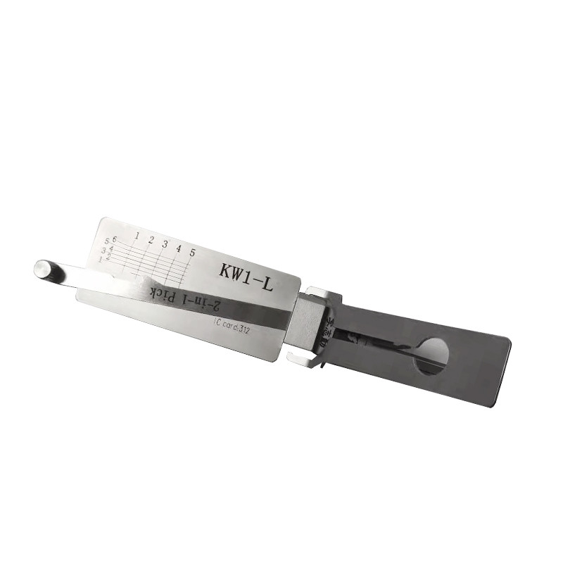Kw1 Lock Pick Tools Lishi KW1-L Lockpicks 5 Pin 2 In 1 Tool For Kwikset