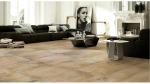 Non Slip Cement Look Porcelain Tile Absorption Rate Less Than 0.05%