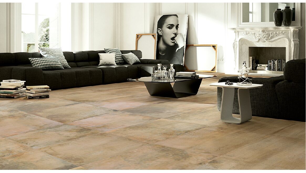 600*600 mm Size Yellow color Bathroom Shower Ceramic Tile Printed Porcelain Tile Sublimation