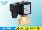 Brass Acl Solenoid Valves , 1 / 4 " BSPP Thread 3.0 Orifice Pilot Operated