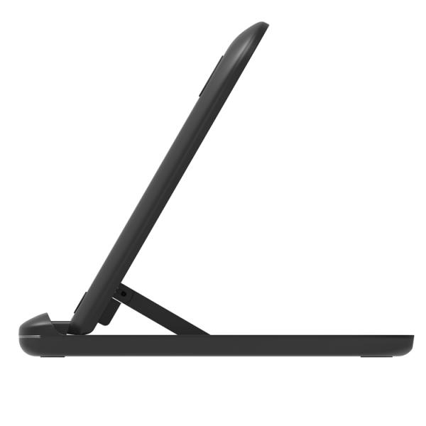 Foldable Standing Wireless Charger Automatically Stop Charging Compatible With Qi Standards
