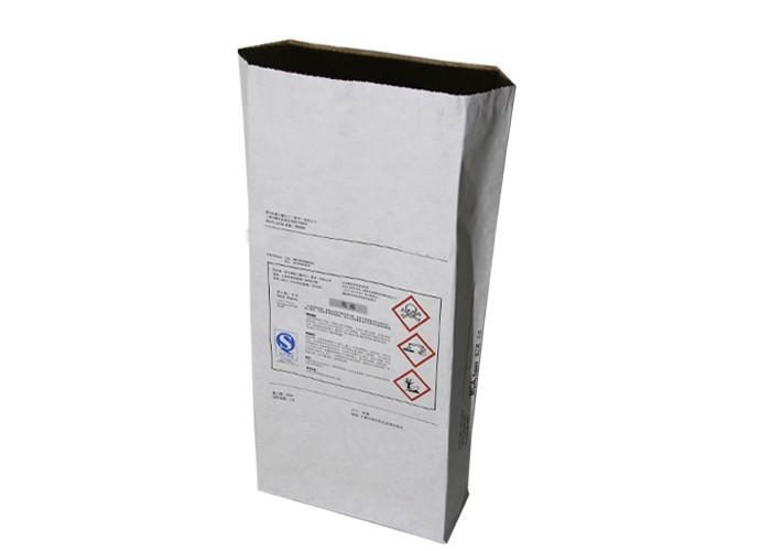 Pasted 3 Layers 25kg 50kg Kraft Heat Seal Bags Customized