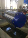 blue colour aluminum alloy body rack and pinion pneumatic actuator