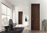 Hollow Wood Composite Door Interior Groove Flush Door Steel MDF Inward Opening