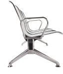 Commercial Standard Size SS201 Airport Waiting Chair Corrosion Resistance
