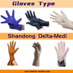 Brown Color Sterile Orthopaedic Surgical Gloves Natural Rubber Latex Orthopaedic