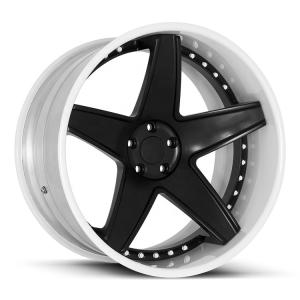 Wholesale Deep Dish Lip Wheels 5 Spoke Aluminum Custom Forged Wheels 2 Pieces Forged Alloy Wheels For Sports Car from china suppliers