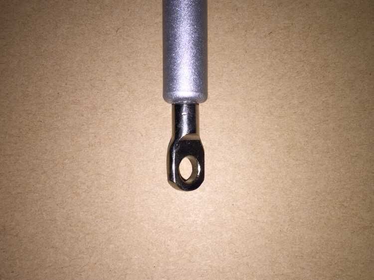 250mm Silver Helical Compression Springs , Rigid Lockable Gas Spring OEM
