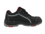 Heat Resistance Slip On Steel Toe Shoes Genuine Leather Material Breathable