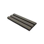 Elegant Decorative Veneer Wood Slat Acoustic Panels Felt Backing 0.85NRC E0