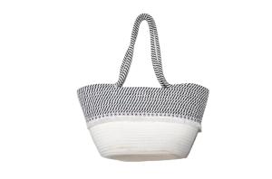 Wholesale ECO Friendly Fashion Summer Tote Handbag Bohemian Handmade Bali Bags Straw Beach Bag Cotton Canvas Shopping Bags from china suppliers