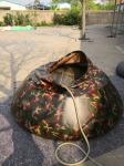 Military Emergency Storage Tarpaulin Water Tank Camo Color 5000L Volume Water