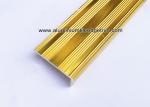 L Shaped Straight Edge Aluminum Stair Nosing With Good Slip Resistance
