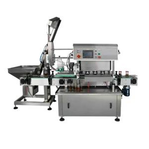 Wholesale Glass Bottle High Speed Jar Vacuum Capping Sealing Machine Linear Twist Off Capping Machine from china suppliers