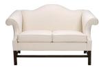 Modern Leisure Hotel Room Sofa Soild Wood Pedestal Fabric Sofa Set