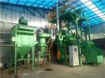 Blast Wheel Tilt Drum Shot Blasting Equipment For Casting Forging Parts Cleaning